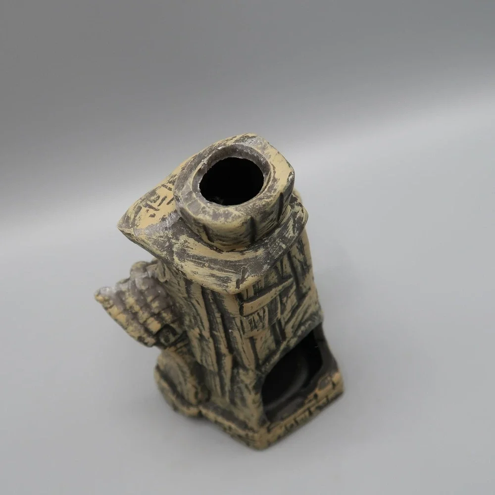 Spooky House Halloween Votive Holder Lantern Scary Vintage Liss Brothers in box